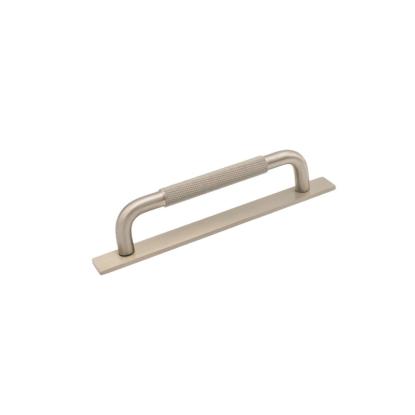 Beslag Design Helix/Bagplade greb, 128 mm greb, rustfrit stål look