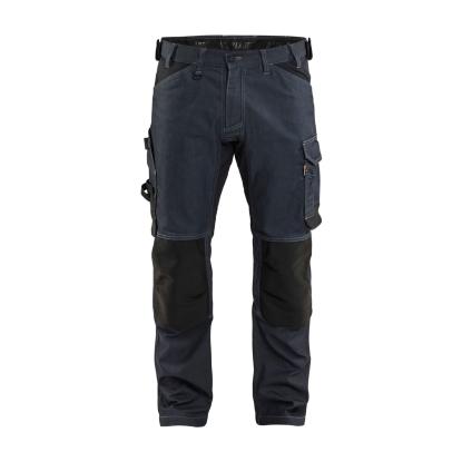 Blåkläder 1751 håndværkerbuks med stretch, marineblå/sort