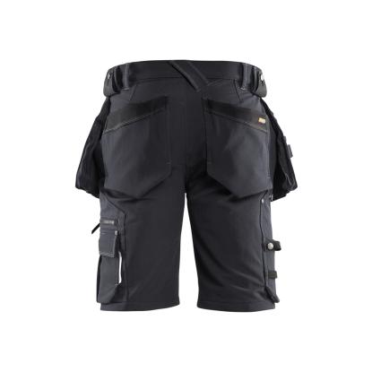 Blåkläder 1988 håndværker shorts 4-vejs stretch x1900, mørk grå/sort