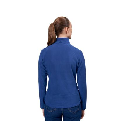 ID 0807 Zip-n-Mix mikrofleece cardigan, dame, grå