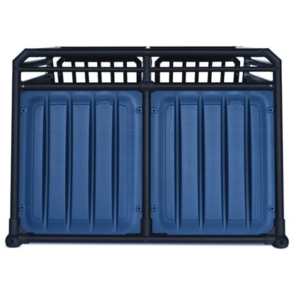 4Pets PRO Noir 22 dobbelt transportbur, L, 66 x 96,5 x 93,5 cm
