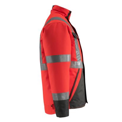 MASCOT SAFE LIGHT Penrith vinterjakke, hi-vis rød/mørk antracit