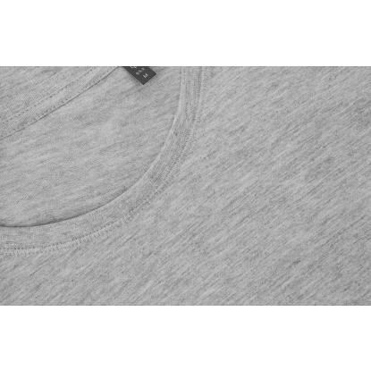 ID 0553 T-shirt, økologisk, dame, lys grå melange