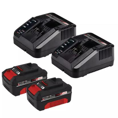 Einhell GE-CM 36/36 18V Li plæneklipper, 36 cm, med 2 x 4,0 Ah batterier og lader Einhell GE-CM 36/36 18V Li plæneklipper, 36 cm, med 2 x 4,0 Ah batte