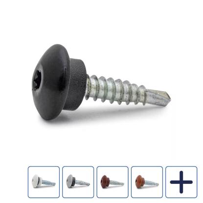 FAST farmerskrue med UFO hoved, 4,8 x 20 mm - 100 stk.
