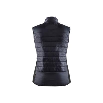 Blåkläder 3864 dame vest foret, sort/mørk grå
