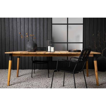 Venture Design Julian havebord, natur, 100 x 210 cm