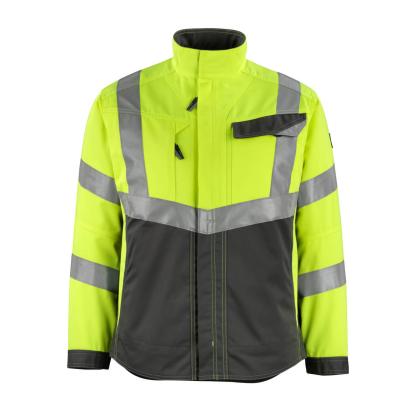MASCOT SAFE SUPREME Oxford arbejdsjakke, hi-vis gul/mørk antracit