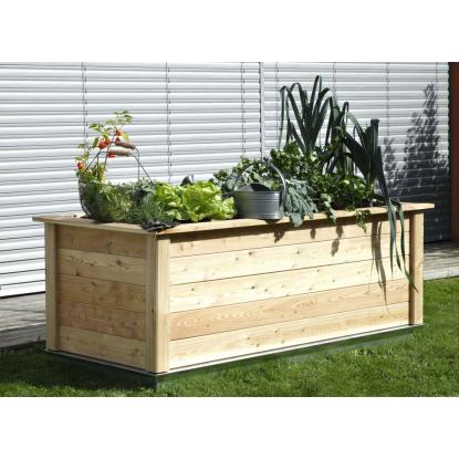 KGT Woody 210 højbed, træ, 214 x 99 x 79 cm