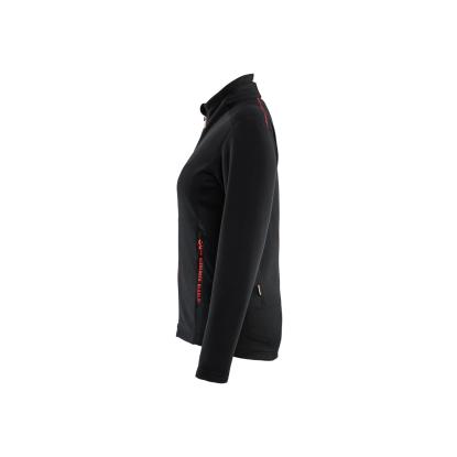 Blåkläder 4766 dame microfleece jakke, sort/rød