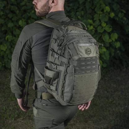 M-TAC Elite Mission Pack Hex rygsæk, ranger green - 25 liter