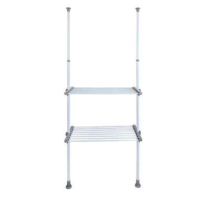 WENKO Hercules justerbar hylde,  73-120 x 4 x 42,5 cm, hvid