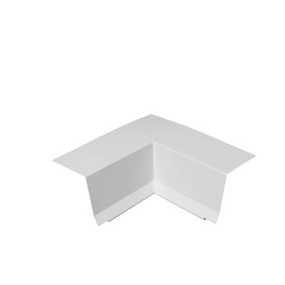Tagfod, 80 mm, indvendigt hjørne, hvid, 270° vinkel