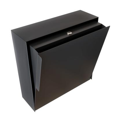 Bravios Porto postkasse, sort