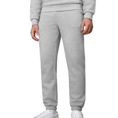 ID 0661 klassiske sweatpants, unisex, grå melange