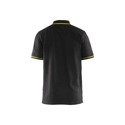 Blåkläder 3389 poloshirt, sort/hi-vis gul