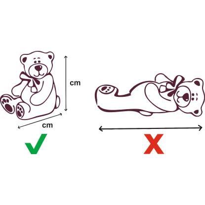 Bamse, bjørn med "I love you", lyserød, 160 cm