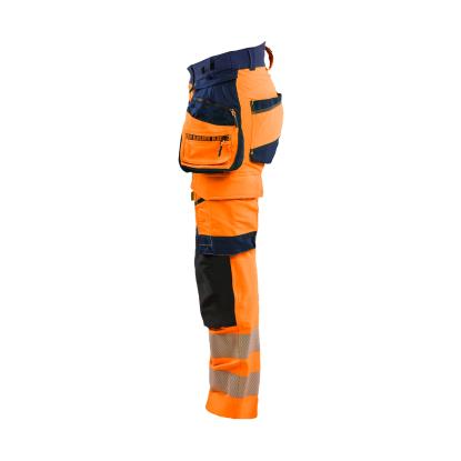 Blåkläder 7022 dame high vis buks 4-vejs stretch, hi-vis orange/marineblå