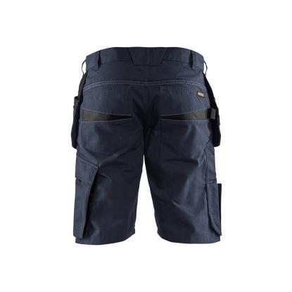 Blåkläder 1494 serviceshorts med værktøjslommer, mørk marineblå/sort