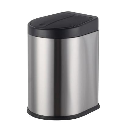 Steel-Function vægmonteret affaldsspand, rustfrit stål - 5 liter