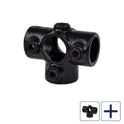 Clarrods Clamps CL176 3-vejs kryds, sort