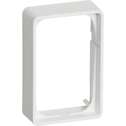 Lauritz Knudsen FUGA Baseline 50 ramme, hvid, 21 mm, 1,5 modul