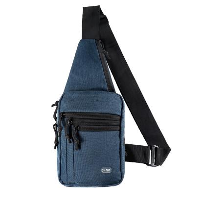 M-TAC Tactical Chest Pack sling bag med hylster, blå