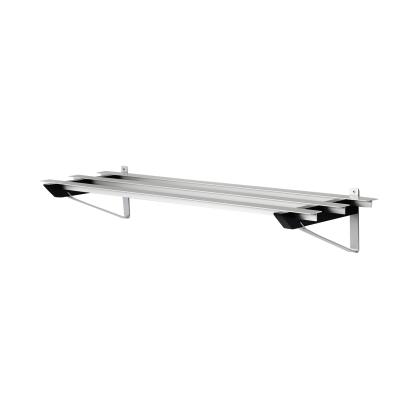 Hoigaard SR-3 skohylde, L98 cm, lakeret sort og alu