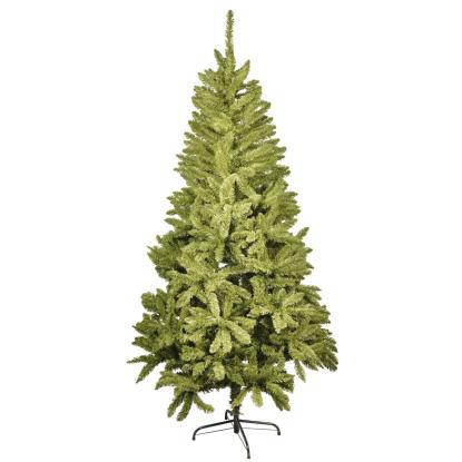 Kunstigt juletræ med stålben, gran, 240 cm