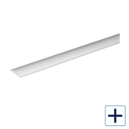 Habo SA78 selvklæbende niveauliste, aluminium