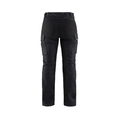 Blåkläder 7147 dame service buks denim stretch, marineblå/sort