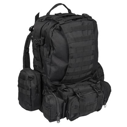 Mil-Tec Defense rygsæk, sort - 36 liter