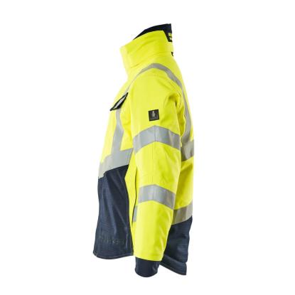 MASCOT MULTISAFE vinterjakke, hi-vis gul/mørk marine