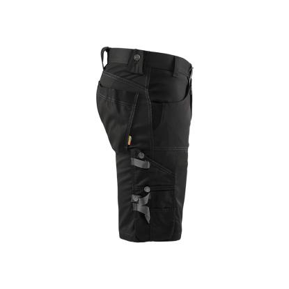 Blåkläder 1798 håndværker shorts med stretch, sort