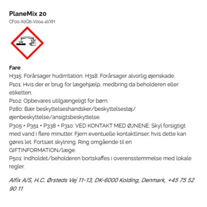 Alfix PlaneMix 20 gulvspartelmasse, indendørs - 20 kg