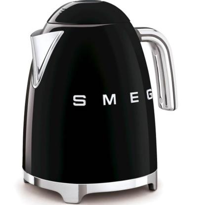 Smeg KLF03BLEU elkedel, 2400W, sort - 1,7 liter