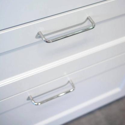 Beslag Design Bolmen greb, 128 mm, forniklet