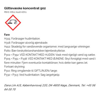 Dana Lim glittevæske koncentrat 902 - 5 liter