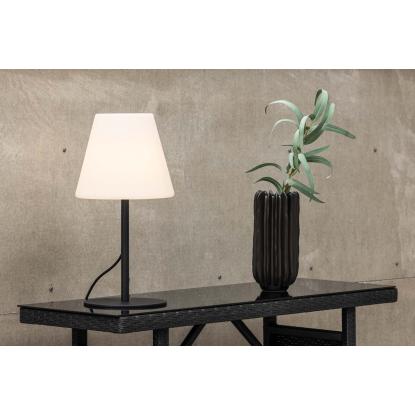 Venture Design Moris bordlampe, sort/hvid, 52 cm