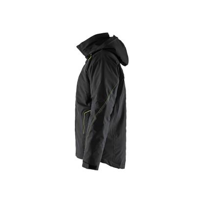Blåkläder 4484 letforet vinterjakke 4-vejs stretch, sort/hi-vis gul