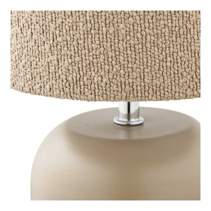 Morley bordlampe, H24 cm, E14, grå