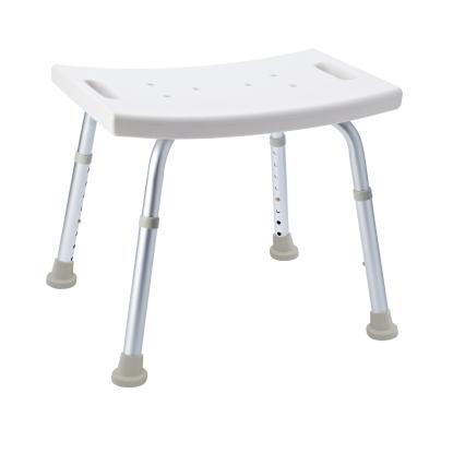 Nortiq Assistent badeskammel med justerbar højde, aluminium/hvid