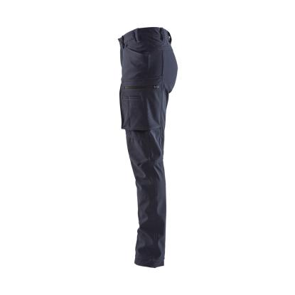 Blåkläder 7177 dame service softshell buks vinter, mørk marineblå