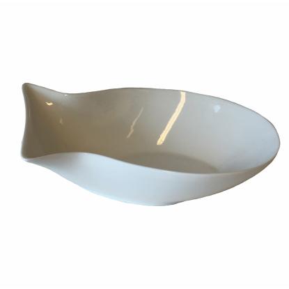 Steel-Function Capri skål, stor fisk, porcelæn - 1,2 liter