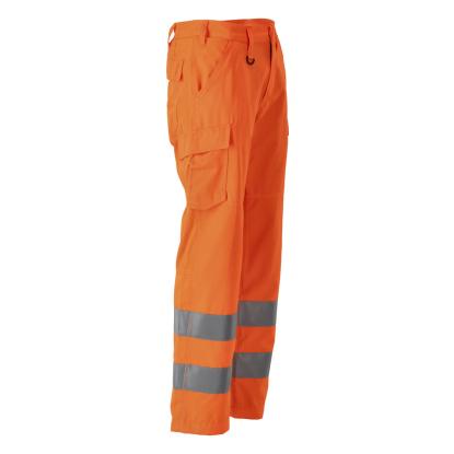 MASCOT SAFE LIGHT arbejdsbukser med lårlommer, hi-vis orange