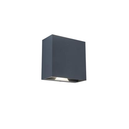 LUTEC GEMINI BEAMS udendørs LED væglampe, up/down, 1 lyskilde, H11 cm, IP54, mørk grå