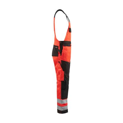 Blåkläder 2660 high vis overall, hi-vis rød/sort