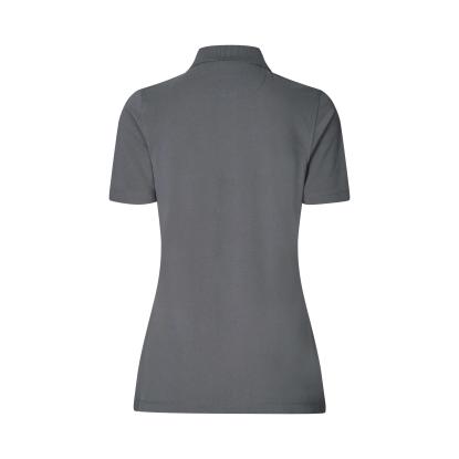ID Ease 0557 poloshirt, lyocell, dame, silver grey