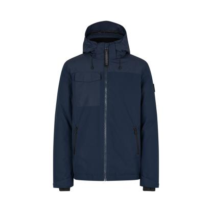 ID 0842 Hooded vinterjakke, navy