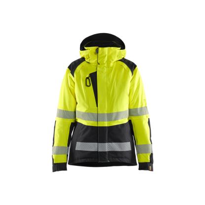 Blåkläder 4456 dame high vis vinterjakke, hi-vis gul/sort